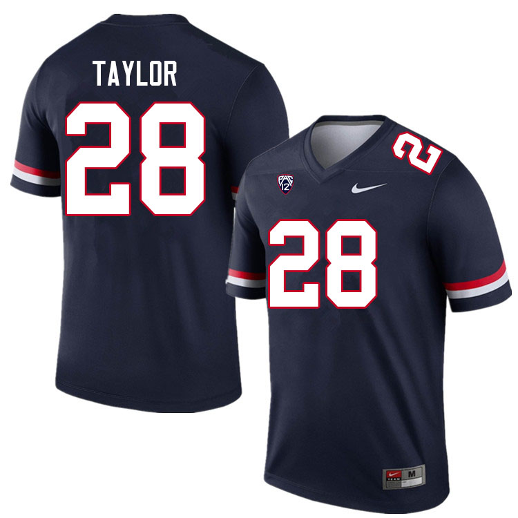 Men #28 Isaiah Taylor Arizona Wildcats College Football Jerseys Sale-Navy - Click Image to Close